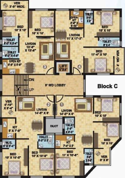 Images for Cluster Plan of SK Royal Ashiana
