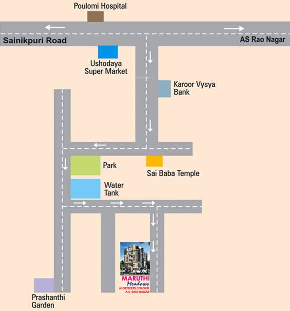 Images for Location Plan of Maruthi Heights