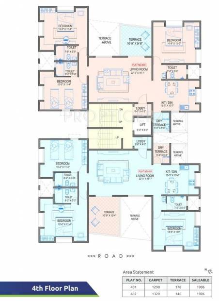  garima Single Tower Cluster Plan