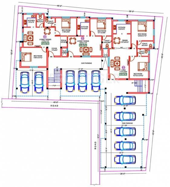 Images for Cluster Plan of Sekaran Brownidge Square