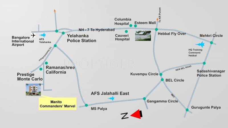 Images for Location Plan of Manito Commanders Marvel