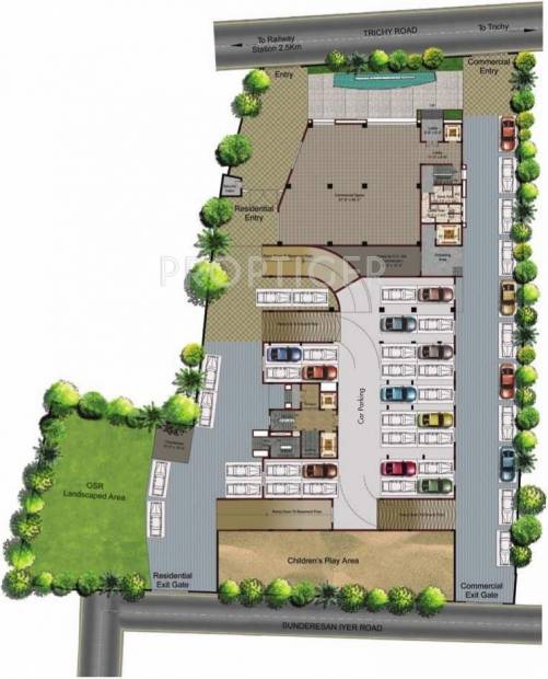 Images for Site Plan of Akshaya Orbit 11
