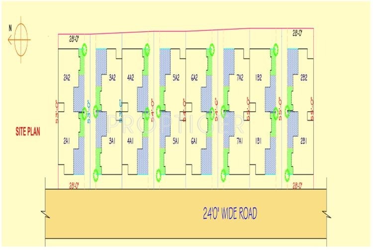 Images for Site Plan of Annai Smart Homes Phase I