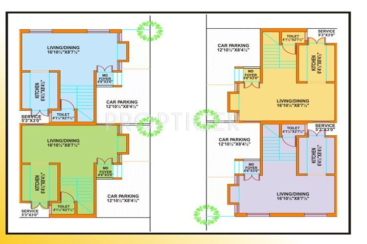 Images for Cluster Plan of Annai Smart Homes Phase I