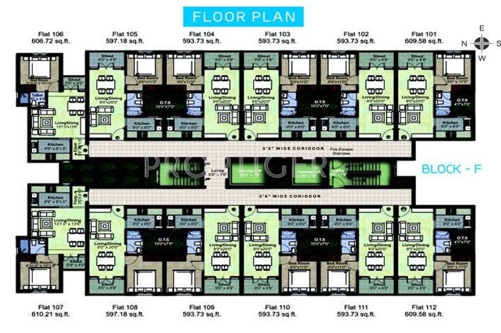 Images for Cluster Plan of OM Shakthy Santha Towers Phase II