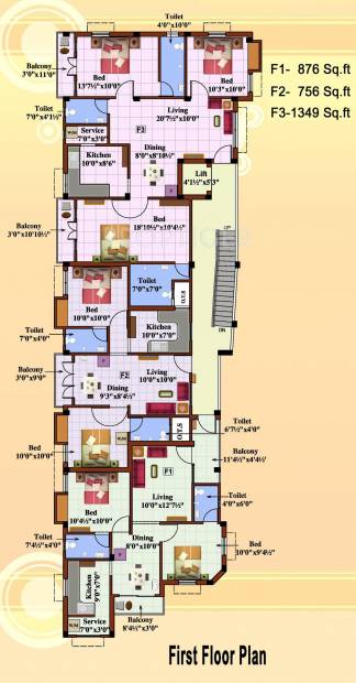 Images for Cluster Plan of Rajus Opal