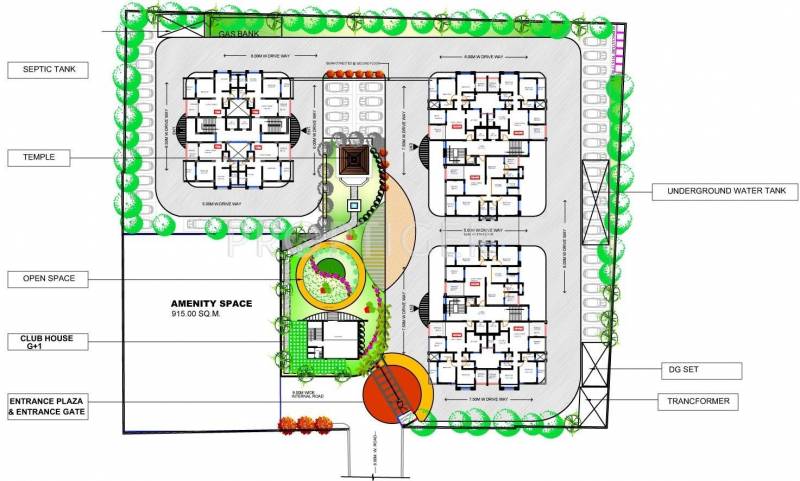 Images for Site Plan of Siddhivinayak Moraya Residency