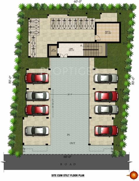  divinity Tower 1 Cluster Plan