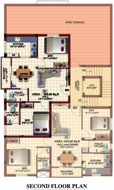 Images for Cluster Plan of Hitech Properties Akshayaa