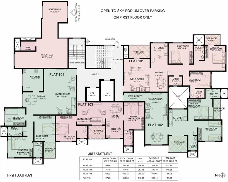 Images for Cluster Plan of DVL Anandibaug Phase II