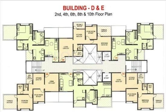 Images for Cluster Plan of Saptsiddhi Savali Homes