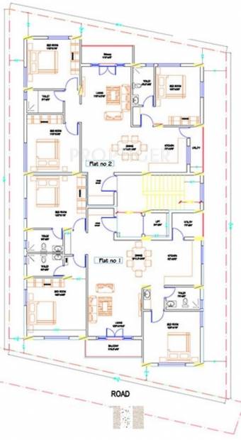 Images for Cluster Plan of Tirumala Greens