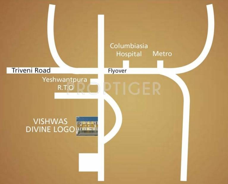 Images for Location Plan of Vishwas Vishwas Divine