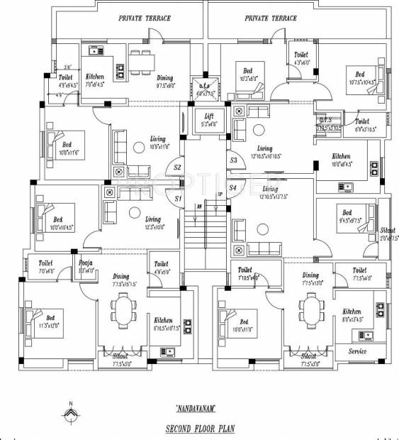 Images for Cluster Plan of Krishna Nandhavanam