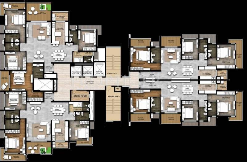  the-address Images for Cluster Plan of Artech The Address