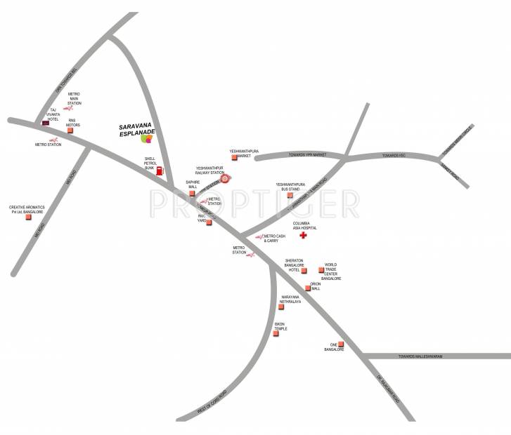  esplanade Images for Location Plan of Saravana Esplanade