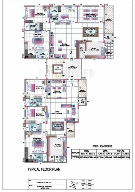 Images for Cluster Plan of Vamsiram Jyothi Senate