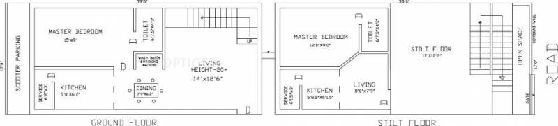 Images for Cluster Plan of Priams Nagam Flats
