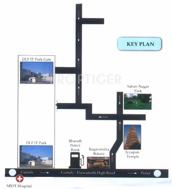 Cosy Promoters Ruby Location Plan