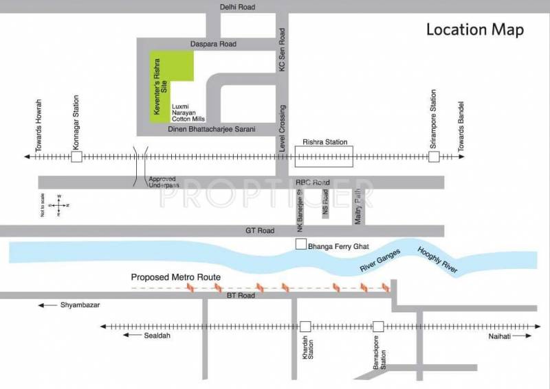  rishra Images for Location Plan of Keventer Rishra