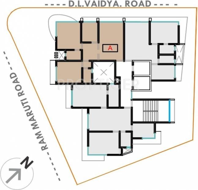  hiranya Single Block Cluster Plan