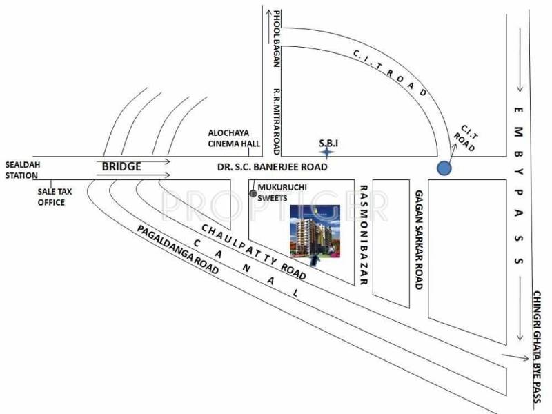 Images for Location Plan of Parsrampuria Mohan Tower