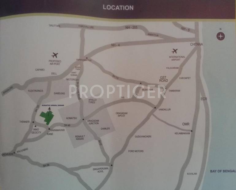 Images for Location Plan of JHL Iswaryam Garden