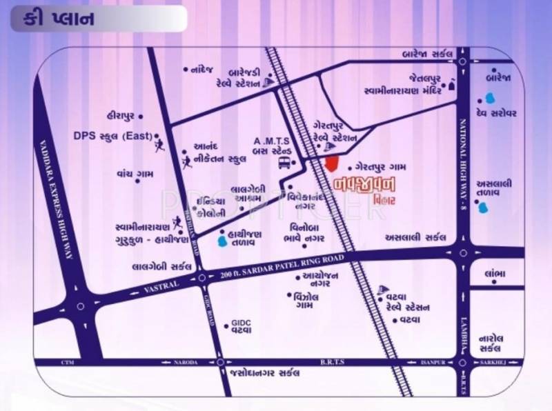  navjivan-vihar Images for Location Plan of Foliage Navjivan Vihar