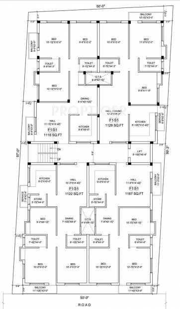 Images for Cluster Plan of Deepika Housing Deepika Galax
