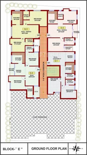 Images for Cluster Plan of JMM Homes Lakshmi Apartments