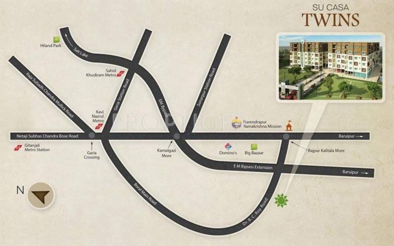  su-casa-twins Images for Location Plan of Rupayan Su Casa Twins