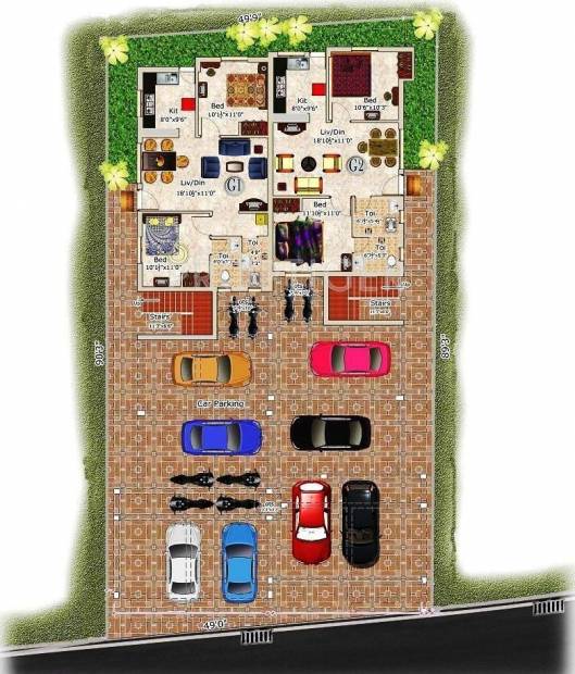 Images for Cluster Plan of Haresh Housing Elegance