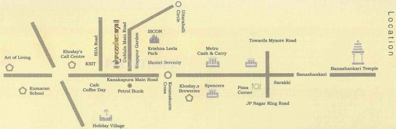 Images for Location Plan of Vani Shreeniketana Apartments
