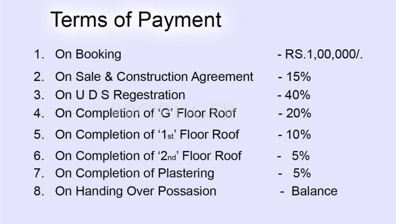 Images for Payment Plan of Velu Homes