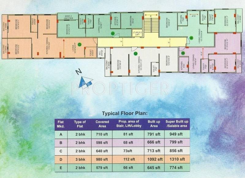 Images for Cluster Plan of 4Walls Chaya Neer