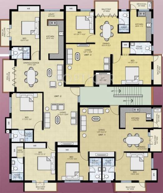 Images for Cluster Plan of Selvaganesh SG Sereno