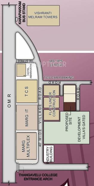 Images for Location Plan of Selvaganesh SG Sereno