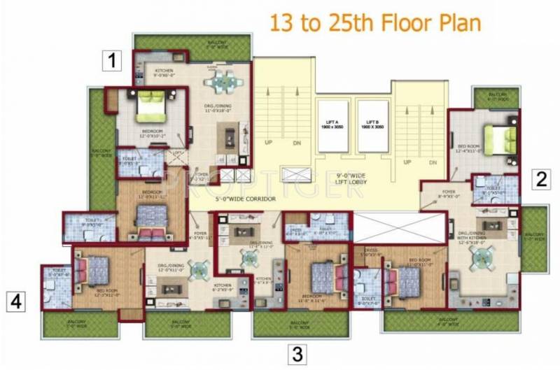 Images for Cluster Plan of Vedantam Minaret