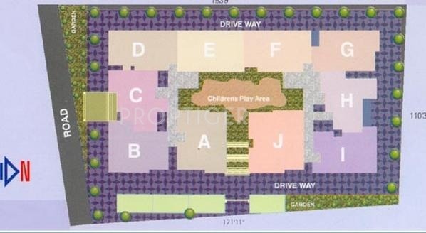 Mehta Engineers Rajeshwari Homes Site Plan
