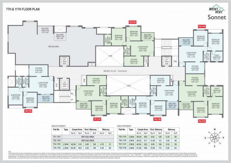  sonnet Mont Vert Sonnet Cluster Plan
