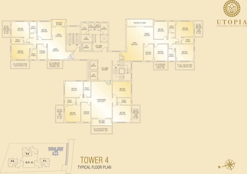 Images for Cluster Plan of Shivom Utopia