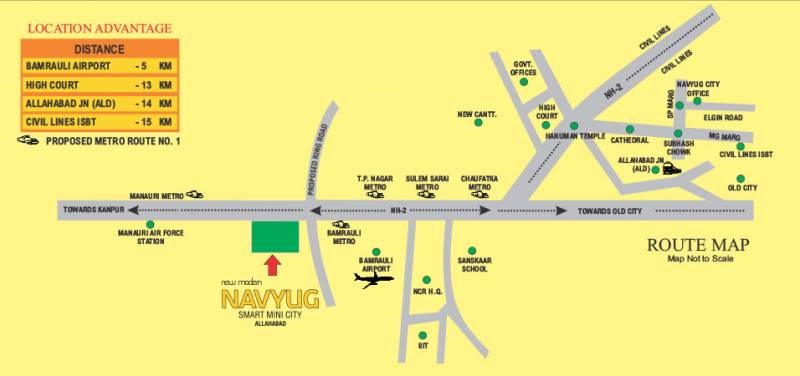 Images for Location Plan of New Modern Buildwell Nirjhar Enclave