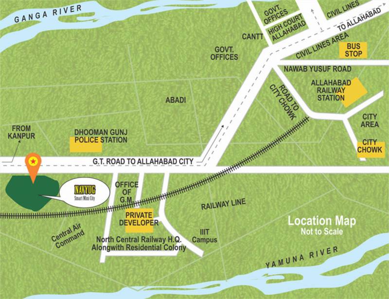 Images for Location Plan of New Modern Buildwell Jyotirmay Enclave