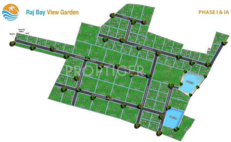 Images for Site Plan of Raj Raj Bay View Garden