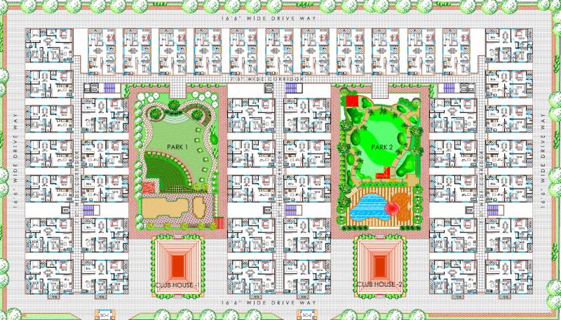 Images for Cluster Plan of Anubandana Sai Paradise
