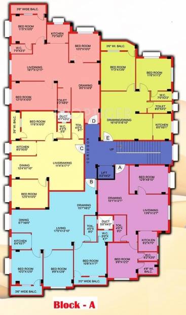  anandi-apartment Images for Cluster Plan of Rechi Anandi Apartment