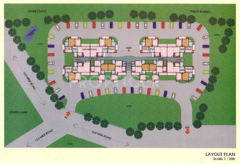 Images for Layout Plan of The Antriksh Antriksh Kaushambi