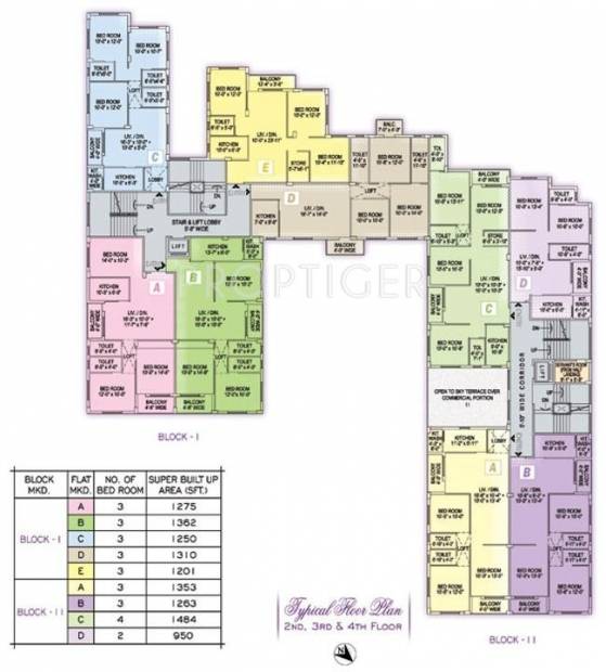 Images for Cluster Plan of Akshara Group Pearl