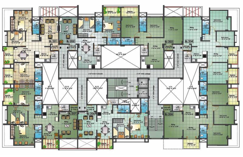 Images for Cluster Plan of Suraj Raysons Royal Arch