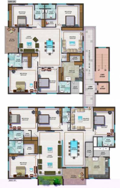 Images for Cluster Plan of Sri Fortune Exotica